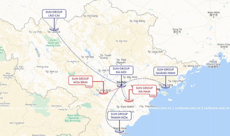 Sun Group Hà Nam dự án được mong chờ nhất 2022